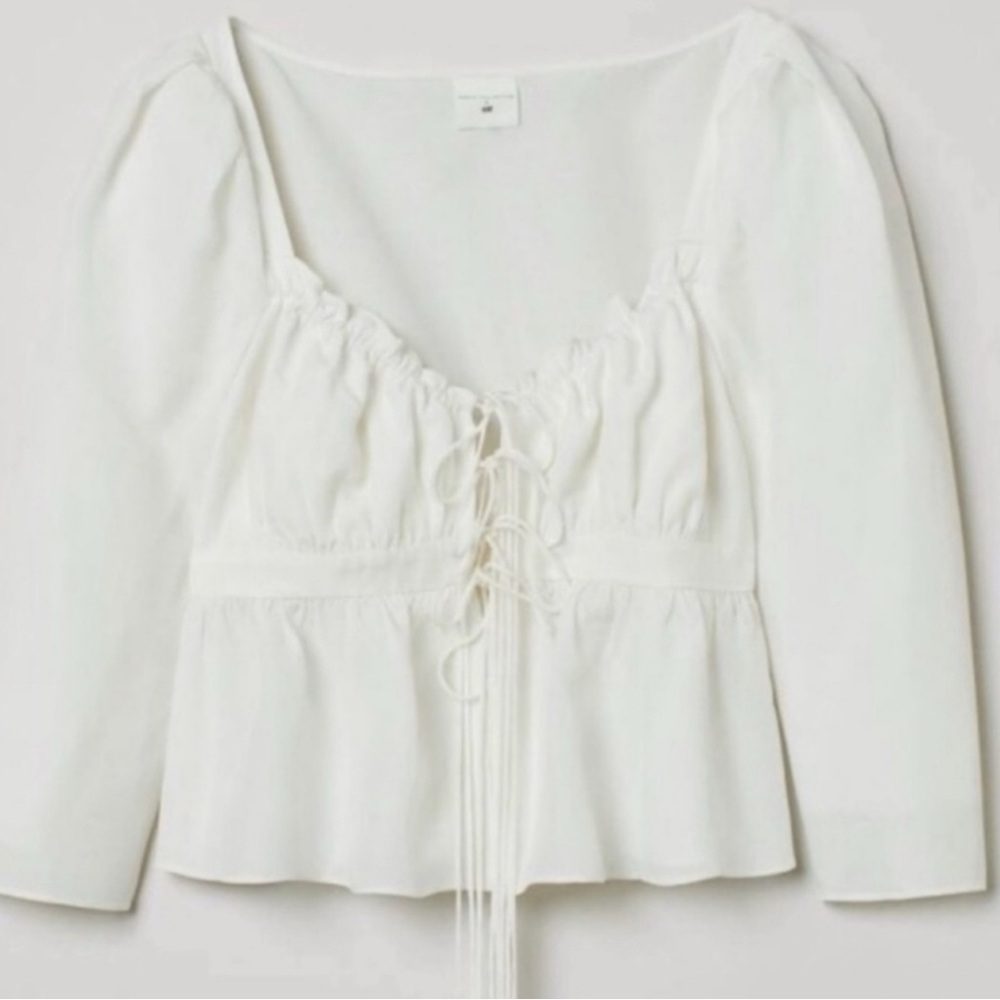 Brock Collection x H&M Tie Front Blouse
